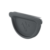 AS PUrus 150/100 Заглушка Универсальная с резиновым уплотните RAL 7024 30 шт/уп