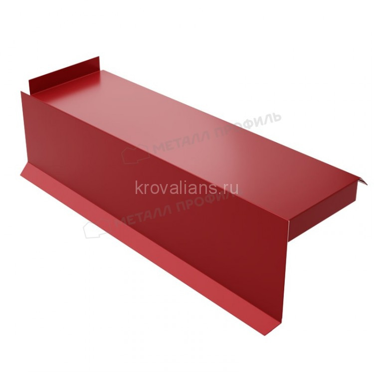 МеталлПрофиль Планка сегментная торцевая левая 400 мм (PURETAN-20-RR29-0.5) /1 шт/ МеталлПрофиль Планка сегментная торцевая левая 400 мм (PURETAN-20-RR29-0.5) /1 шт/