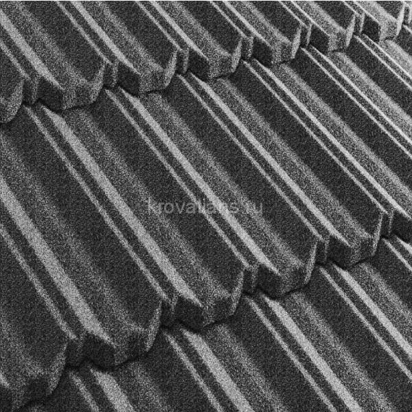 Композитная черепица Metrotile (Метротайл) MetroClassic (Сланцевый) /лист/