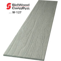 SidWood, хризотилцементный сайдинг 3000х100х8 мм доборная 0,3м2 W-127