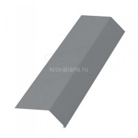 МеталлПрофиль Планка карнизная 100х69х2000 (Полиэстер-01-7004-0.45) /1 шт/
