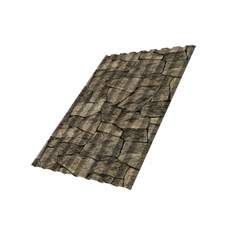 Профнастил С20В 0,45 Print Twincolor King Stone