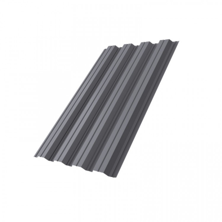 Профнастил HC44A 0,7 PE RAL 7004 сигнальный серый