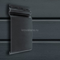 Сайдинг Grand Line (Гранд Лайн) S7 Natural-брус (Графит) /панель/
