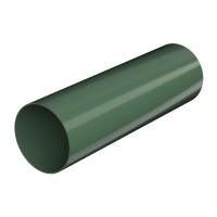 ТехноНИКОЛЬ 125/82 Труба, зеленый (3м) глянец