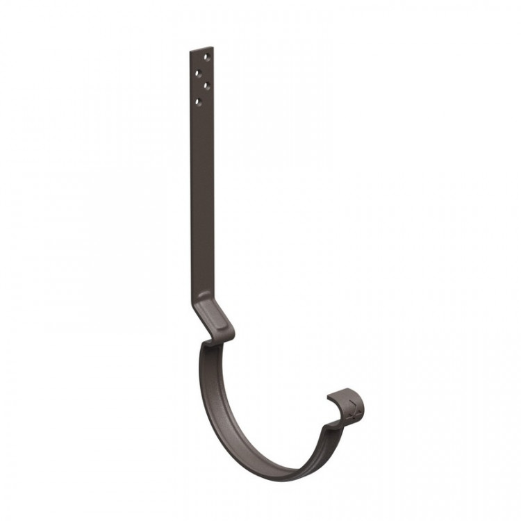 AS PUrus MATT 150/100 Крюк желоба удлиненный с компл. крепления (МУ), RR32 Matt