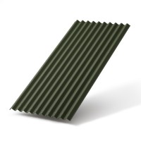 Лист битумный Onduline (Ондулин) Smart 1,95х0,95м (Зеленый) /лист/