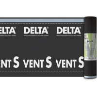 Delta-Vent S Plus диффузионная пленка с двумя зонами проклейки