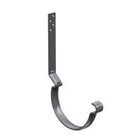 AS PUrus 150/100 Крюк желоба длинный 160мм с компл. крепления (МУ), RAL 7024 24шт/уп.