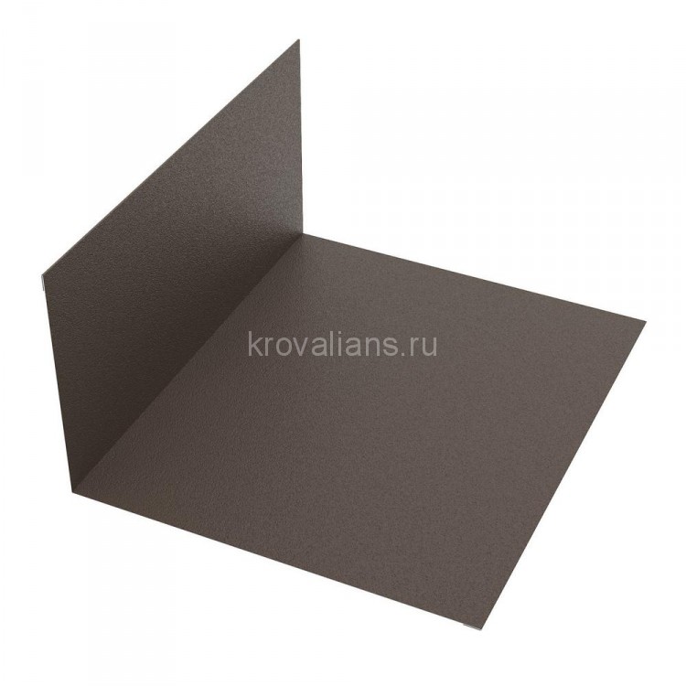 Планка примыкания 150х250х2000мм PE Rooftop Glance 0,5мм Zn180 RR32