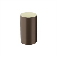 Galeco PVC 124 110/80 Труба 4м Темно-коричневый RAL 8019 (5шт/уп)