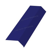 МеталлПрофиль Планка карнизная 100х69х2000 (Полиэстер-01-5002-0.5) /1 шт/