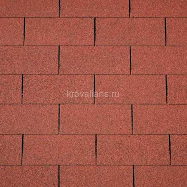 Гибкая черепица IKO Superglass-3 TAB (Terracott-61) /кв.м/