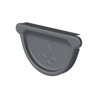 AS PUrus MATT 125/90 Заглушка Универсальная с резиновым уплотнителем, 30 шт/уп., RAL 7024
