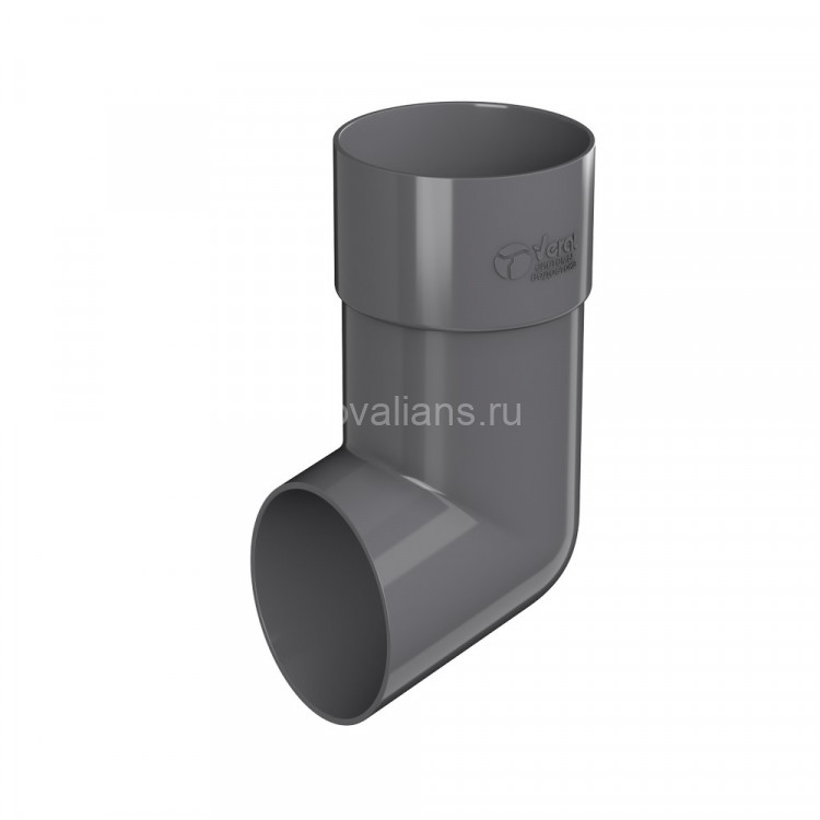 VERAT 125/82 Слив трубы, серый