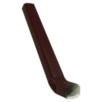 Vortex Matt 127/102 Труба прямоугольная с коленом Matt 3м RR 32