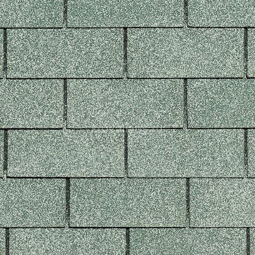 Гибкая черепица CertainTeed (Сертантид) СТ-20 (Mint Frost) /1 кв.м/