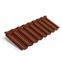Композитная черепица Metrotile (Метротайл) MetroClassic (Терракот) /лист/