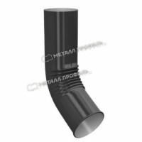 МП Колено трубы сливное D150 RAL 7024