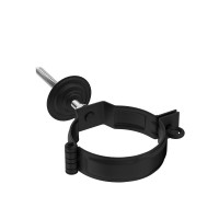 AS PU MATT 150/100 Декоративный  хомут трубы под метиз с комплектом крепления RR33 Matt