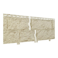 Ю-Пласт Сайдинг STONE-HOUSE Камень Золотой (с дв. замк) 0,225 *3,025м (1уп=15 шт/10,2м2) под заказ