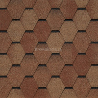 Гибкая черепица Tegola (Тегола) BUSINESS Veneto Terracotta 206 /1кв.м/