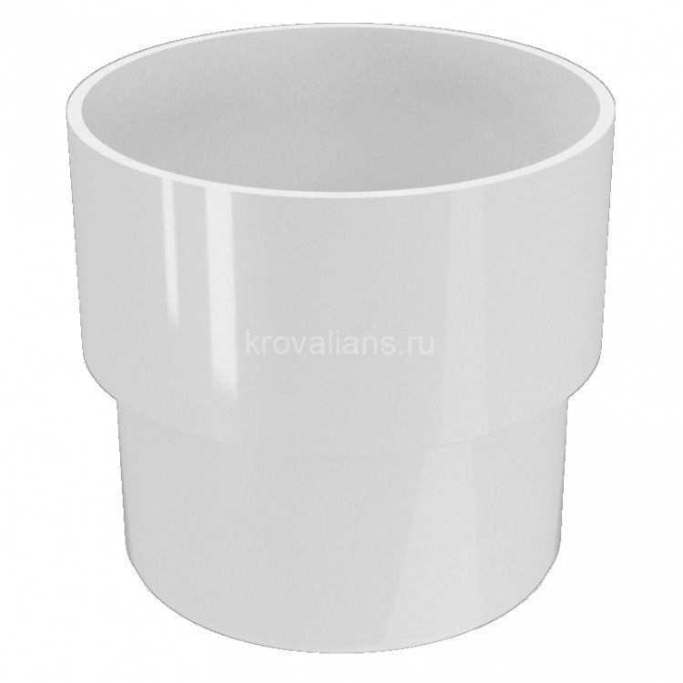 GL Rohrfit 120/80 Соединитель труб, белый RAL 9003