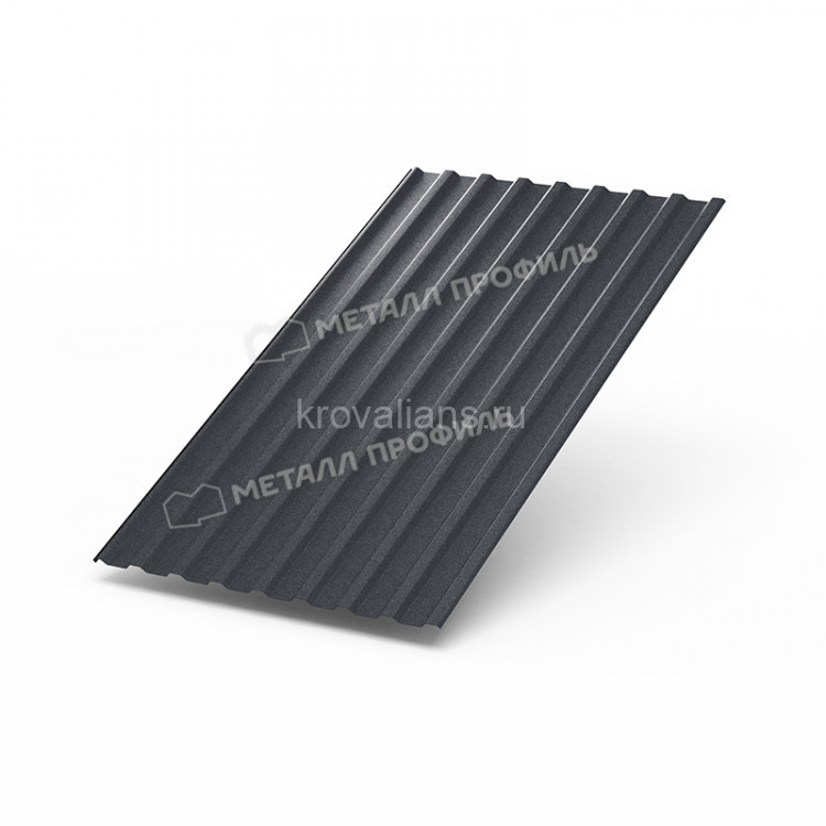 Профилированный лист Металл Профиль МП-20х1100-R (ПЭ_Д-01-7024-0,45) /1 кв.м./