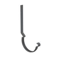 AS PUrus 150/100 Крюк желоба удлиненный с компл. крепления (МУ), RAL 7024 18шт/уп.