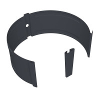 Vortex Project 210/150 Крепление трубы круглой на дерево RAL 7024 мокрый асфальт