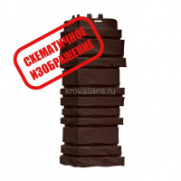Угол фасадной панели наружный Сланец Стандарт молочный (0,434*0,160) 12шт/уп