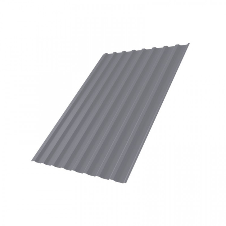 Профнастил С20В 0,45 Drap RAL 7004 сигнальный серый