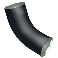 Optima 125/90 Колено 60 град Optima Matt 90мм RAL 7024