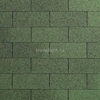 Гибкая черепица IKO Superglass-3 TAB (Forest Green) /кв.м/