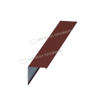МеталлПрофиль Планка угла наружного 115х115х2000 (PURETAN-20-RR29-0.5) /1 шт/