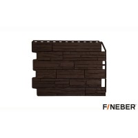 FineBer Фасайдинг Скол, коричневый 795 х 595 (шт 0,41м2), 10 шт/уп снят с производства