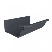 Vortex Project 210/150 Желоб прямоугольный 3м RAL 7024 мокрый асфальт