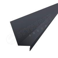 Планка для бокового примыкания 2000 Фальц Stynergy (ПЭ-7024-0.45)