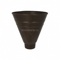 AS PU MATT 150/100 Воронка водосборная круглая, 1 шт/уп., RR-32 Matt