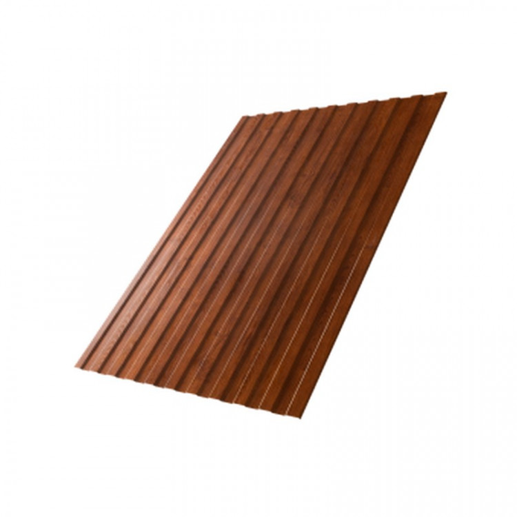 Профнастил С8А 0,45 Print Premium Golden Wood Fresh TwinColor