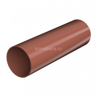 ТехноНИКОЛЬ 125/82 Труба, красный (3м) глянец
