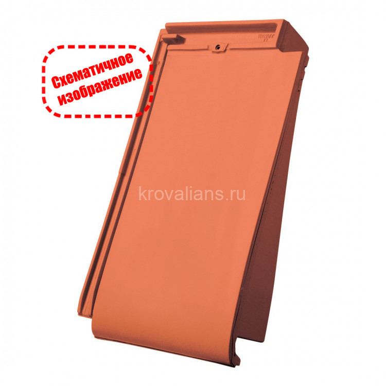 TONDACH Фигаро Крайняя правая Антрацит ангоб