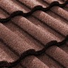 Композитная черепица Metrotile (Метротайл) MetroRoman (Бургундия) /лист/