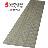 SidWood, хризотилцементный сайдинг 3000х100х8 мм доборная 0,3м2 W-107v2