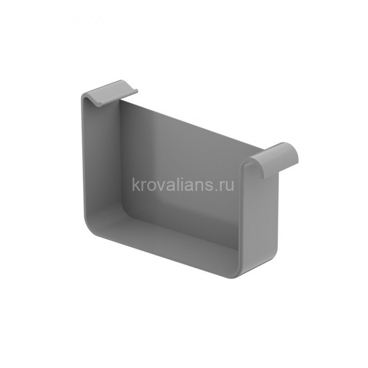 Galeco HIDDEN 125/90 Заглушка правая ПХВ  Графит