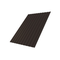Профнастил С8А 0,5 Satin Matt TX RR 32 темно-коричневый