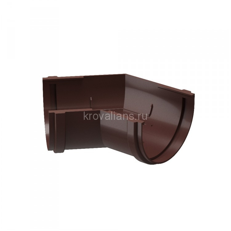 Docke PREMIUM 120/85 мм Угловой элемент 135 гр Шоколад 9шт./уп.