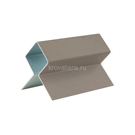 Внешний симметричный угловой профиль Cedral (Кедрал) (L=3м, Алюм.) С14 /1 шт/