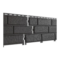 Ю-Пласт Сайдинг STONE-HOUSE Кирпич Коричневый (с дв. замк) 0,23 *3,025м (1уп=10 шт/6,95м2)под заказ