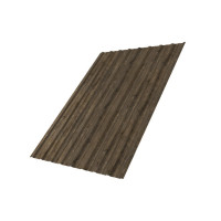 Профнастил С10В 0,45 Print Twincolor Nordic Wood